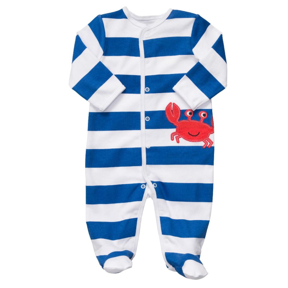 Carters Baby Boys’ Crab Sleeper Blue Stripe at Sears.com