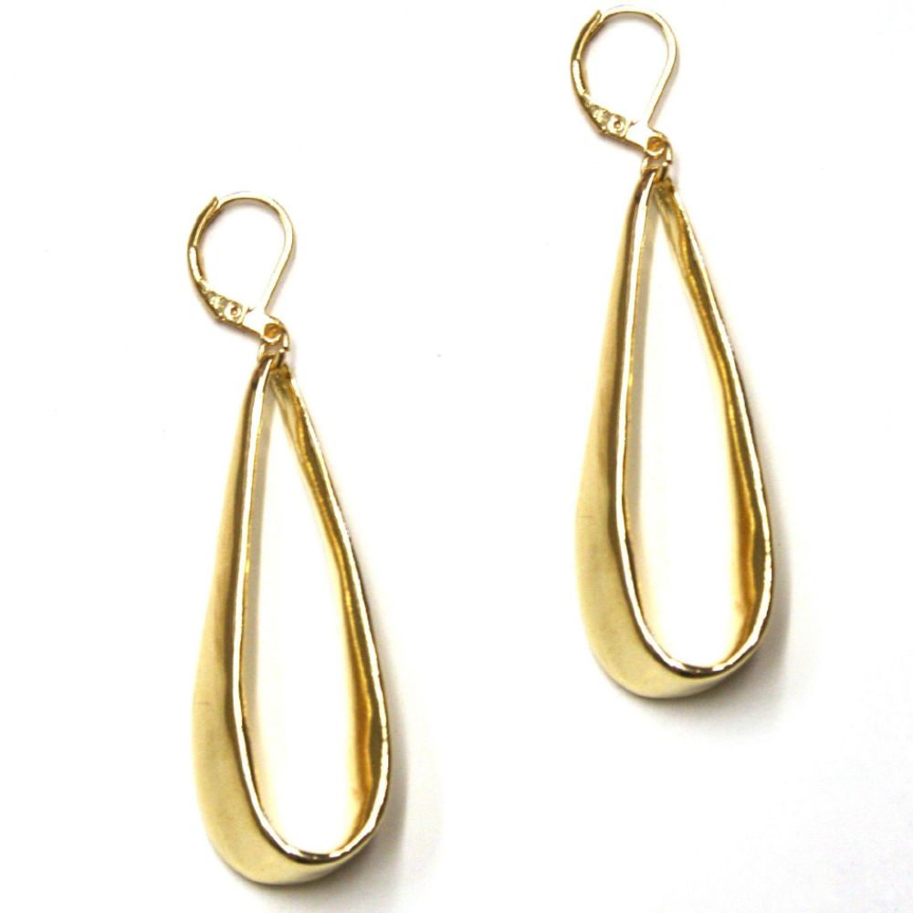 Sofia by Sofia Vergara Hook Earrings Hammered Gold Finish at Kmart.com