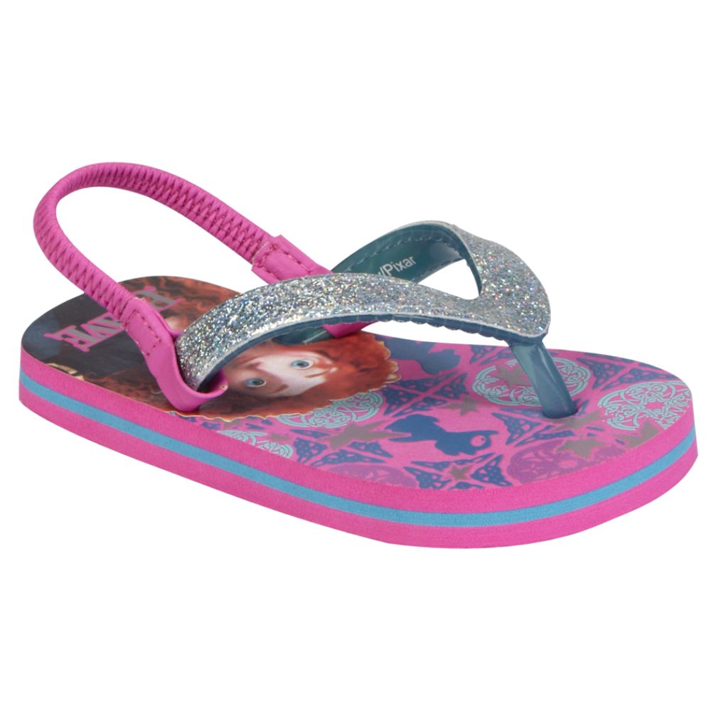 Disney Toddler Girl's Brave Flip Flops - Multi