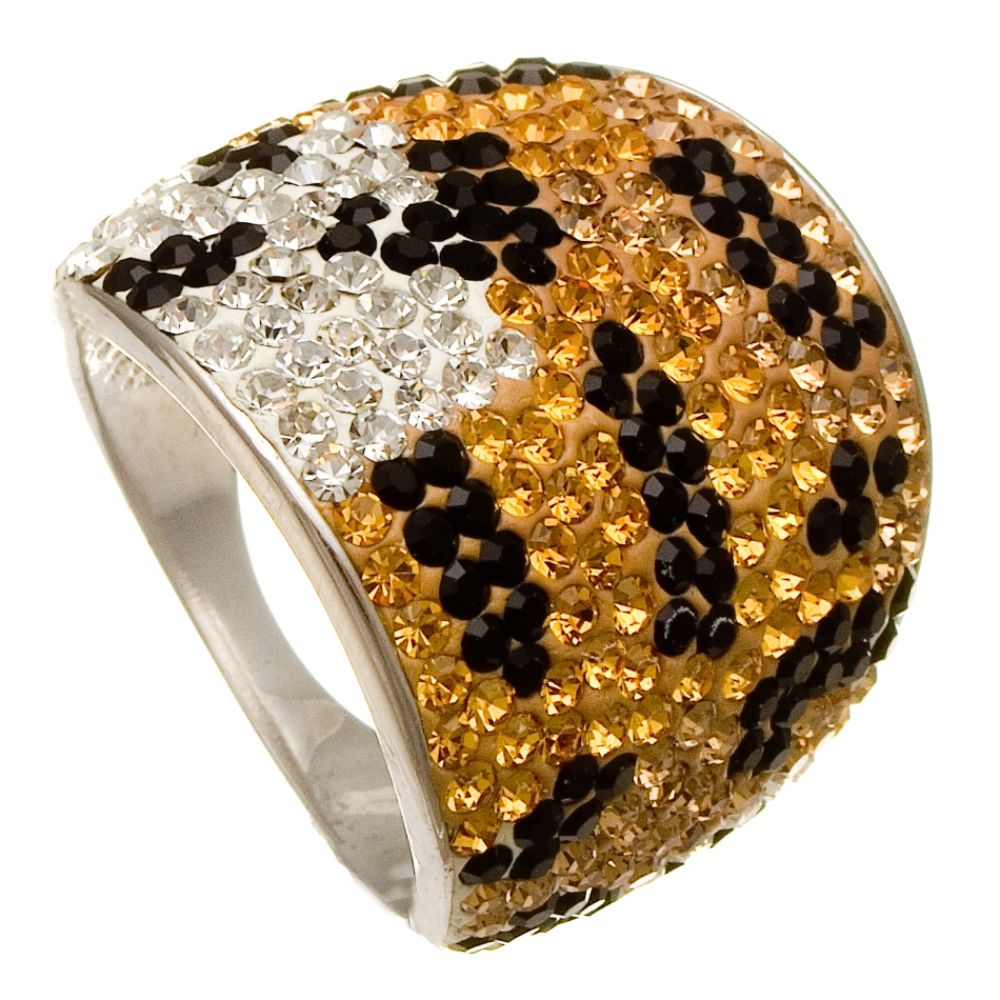Sterling N Ice Sterling Silver Crystal Ring price decreased by 44%