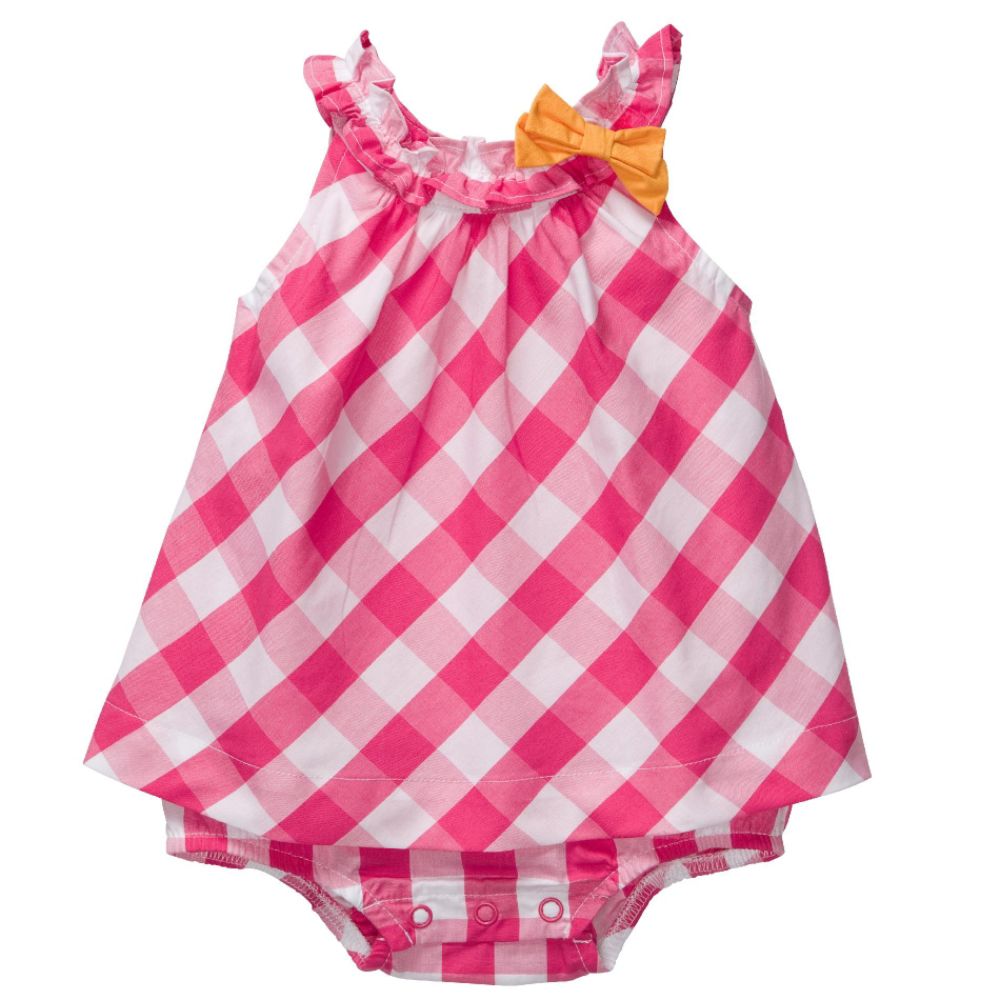 Carters Baby Girls One-Piece Sunsuit Pink Plaid at Sears.com