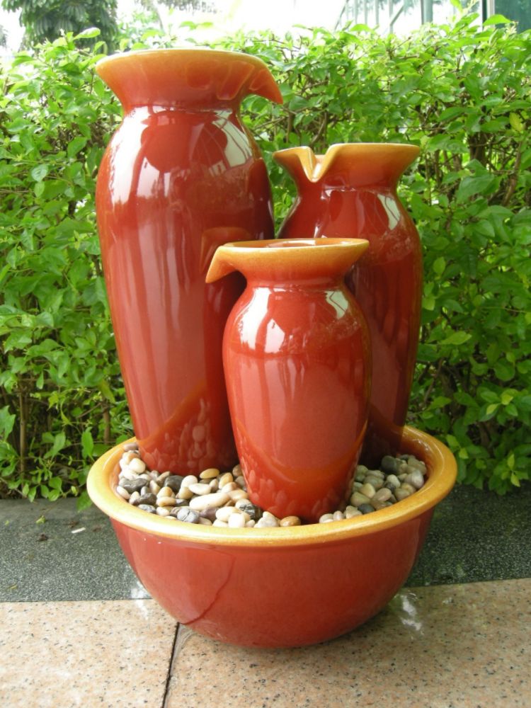 Red Cascade Vase Fountain at Sears.com