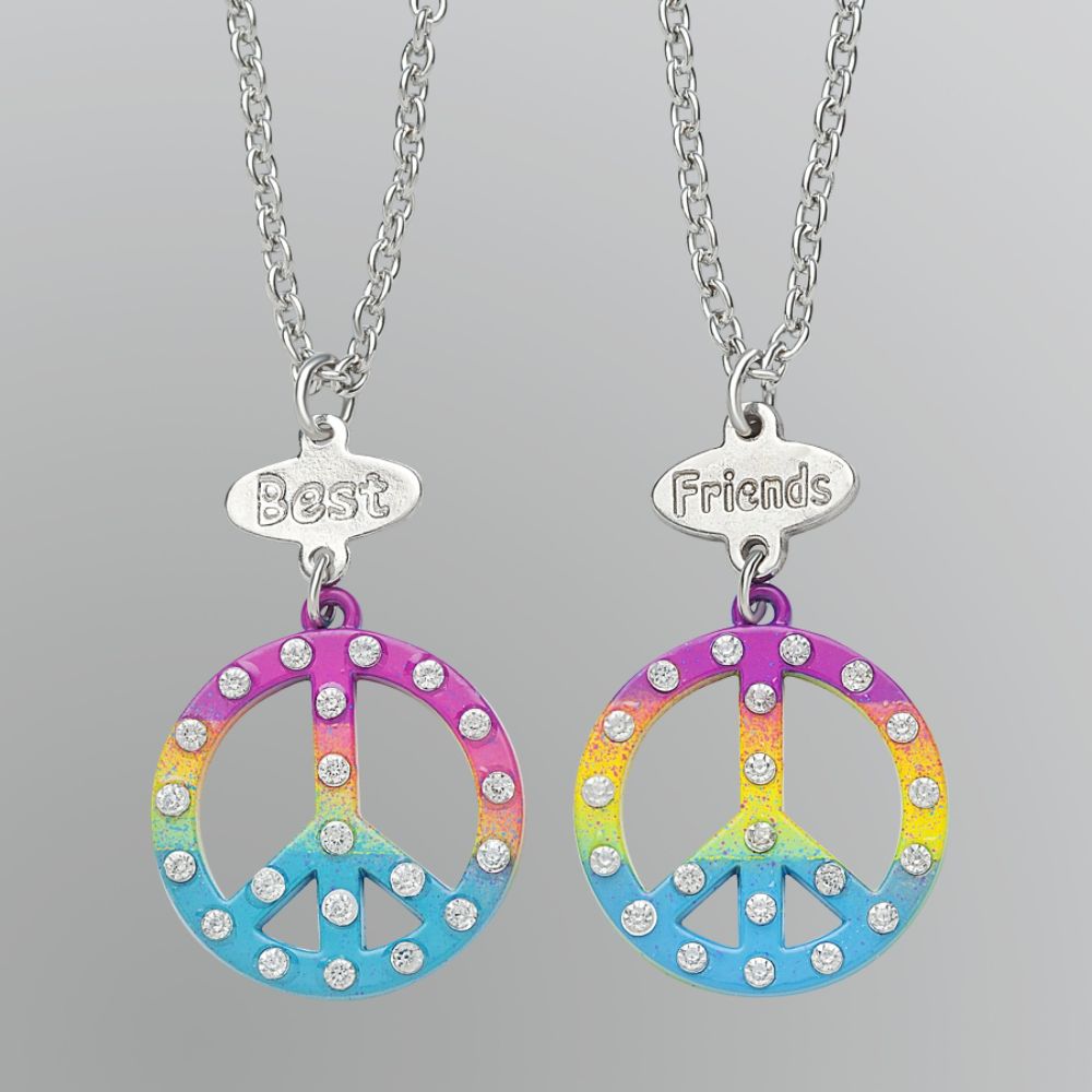 Best Friend Peace Sign Necklace at Kmart.com