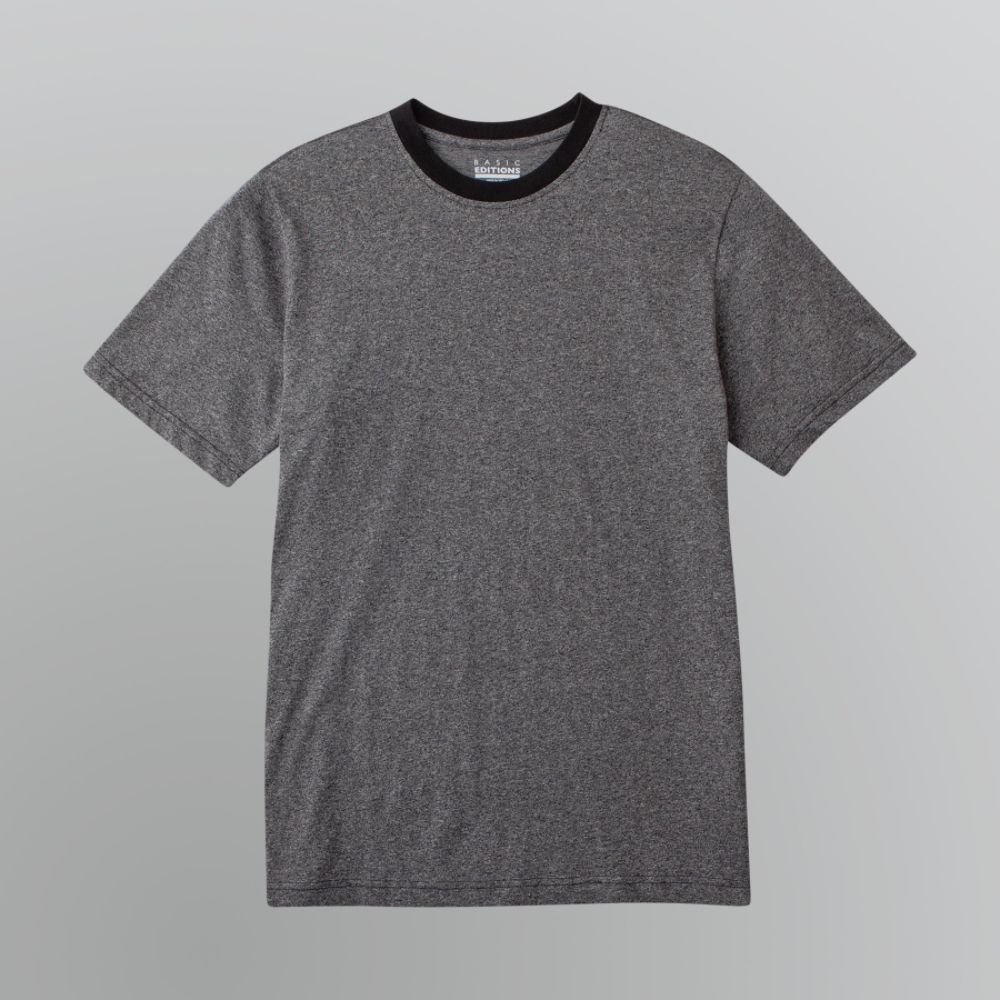 Basic Editions Men's Big & Tall Short Sleeve Ringer T-Shirt at Kmart.com