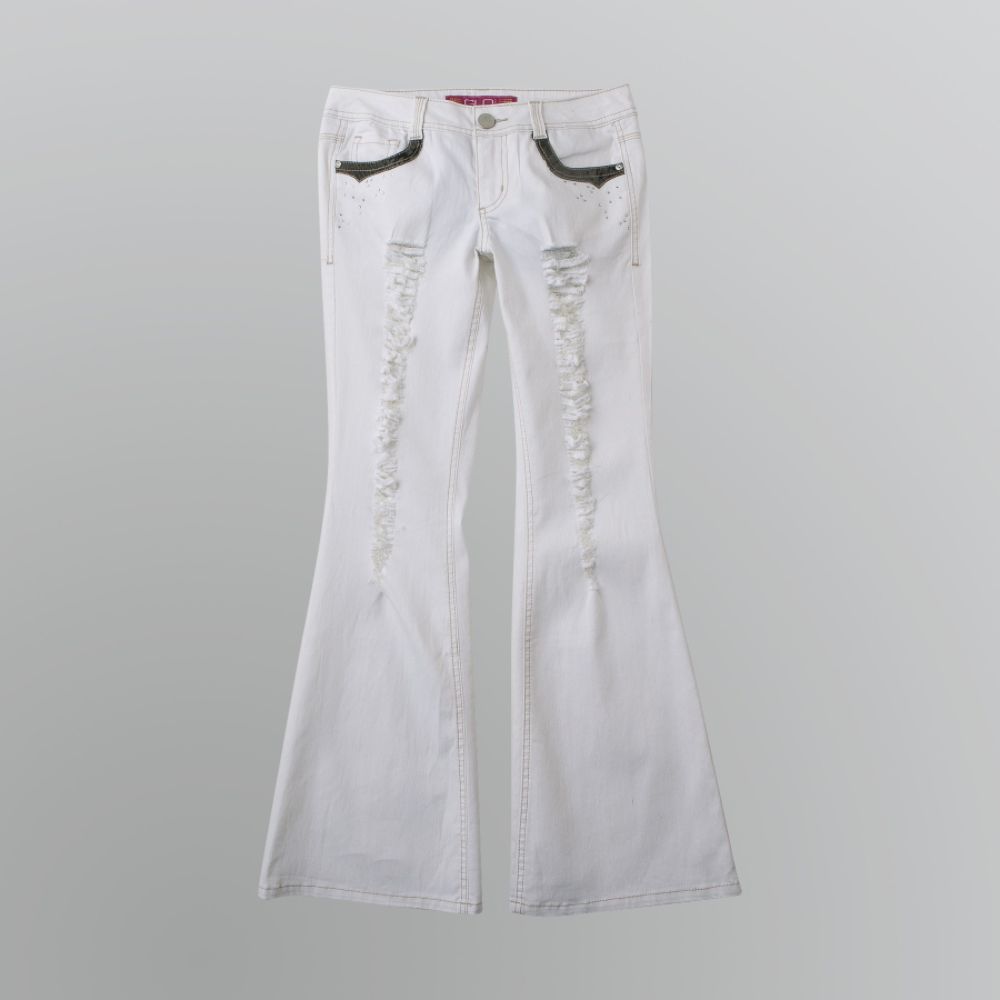 Glo Juniors' Snakeskin White Wash Flare at Kmart.com