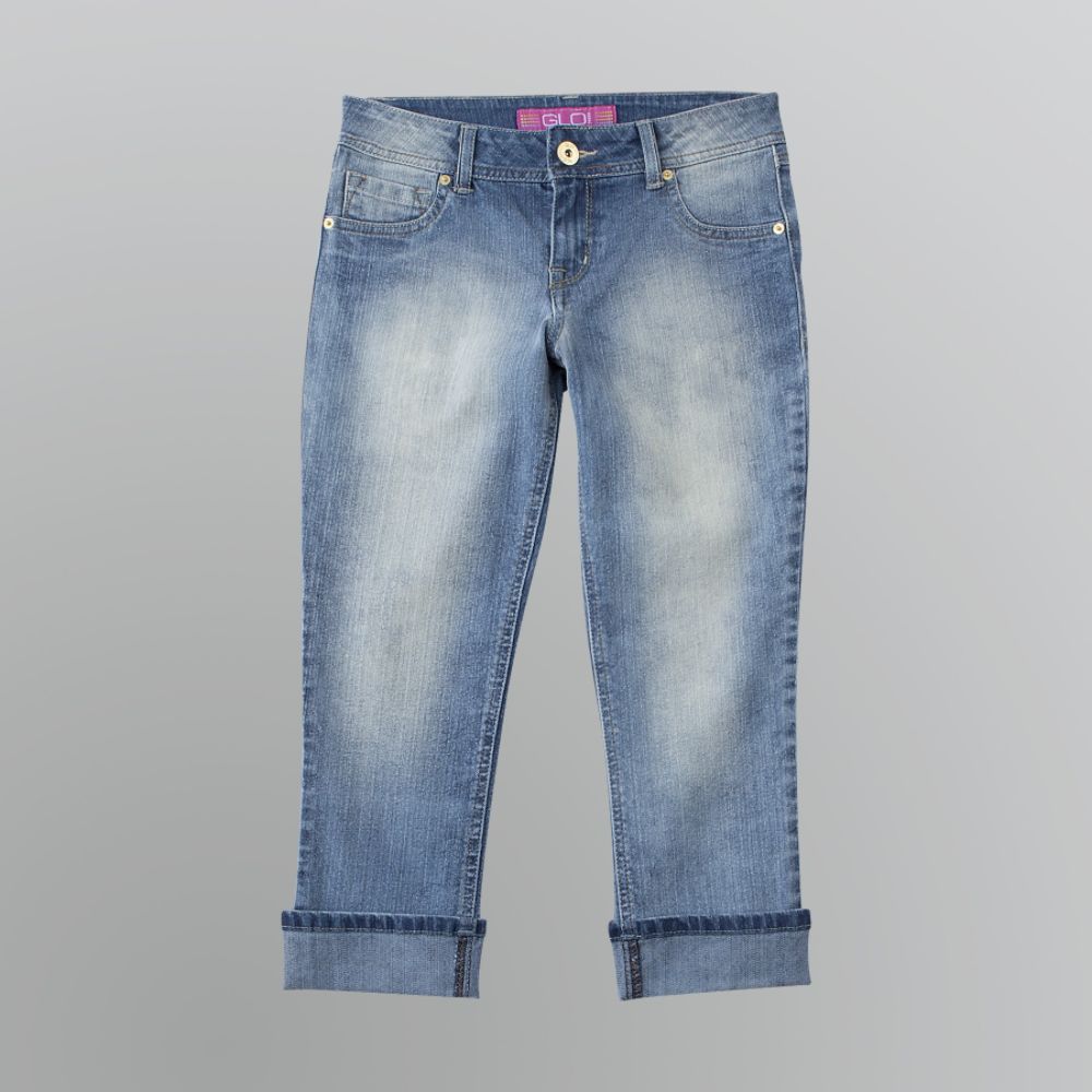 Glo Juniors' Seamless Denim Crop Pant at Kmart.com