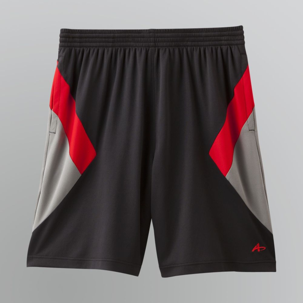Athletech Men's Big & Tall Mesh Angled-Stripe Athletic Shorts at Kmart.com