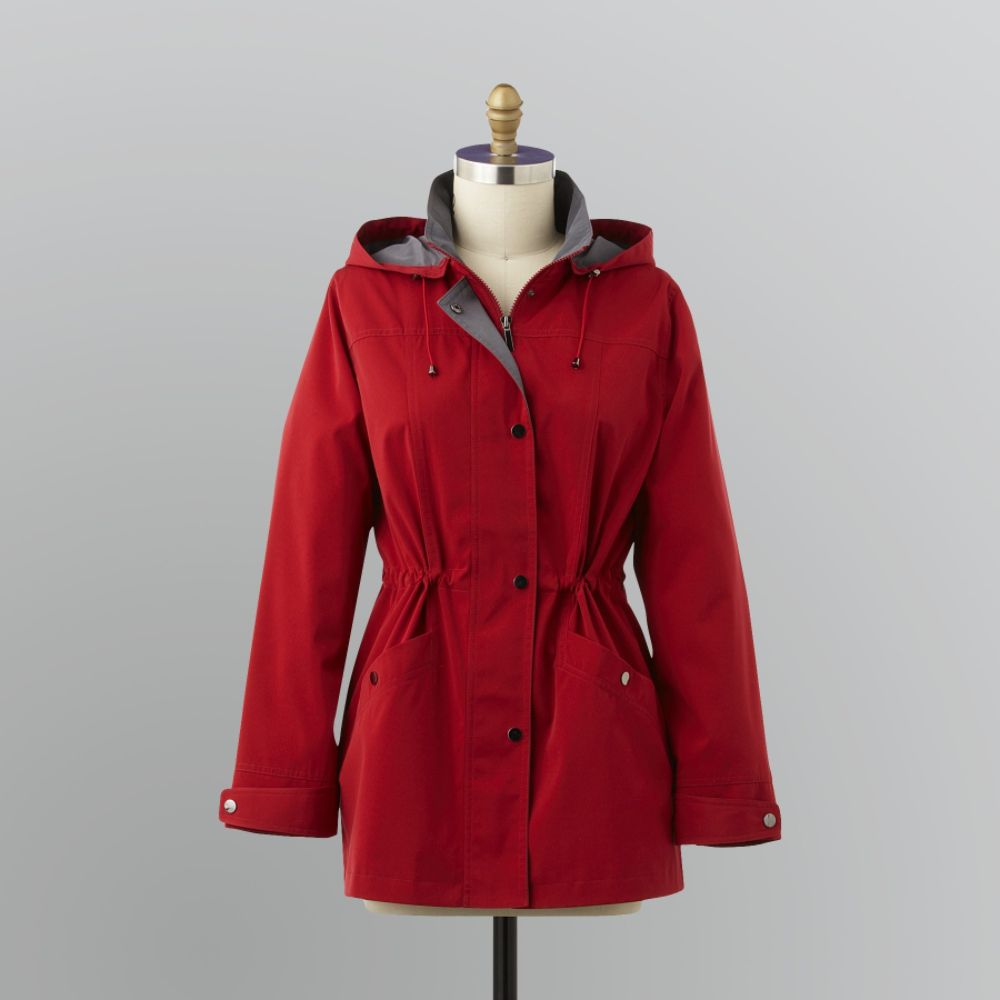 Jaclyn Smith Women's Hooded Spring Jacket at Kmart.com