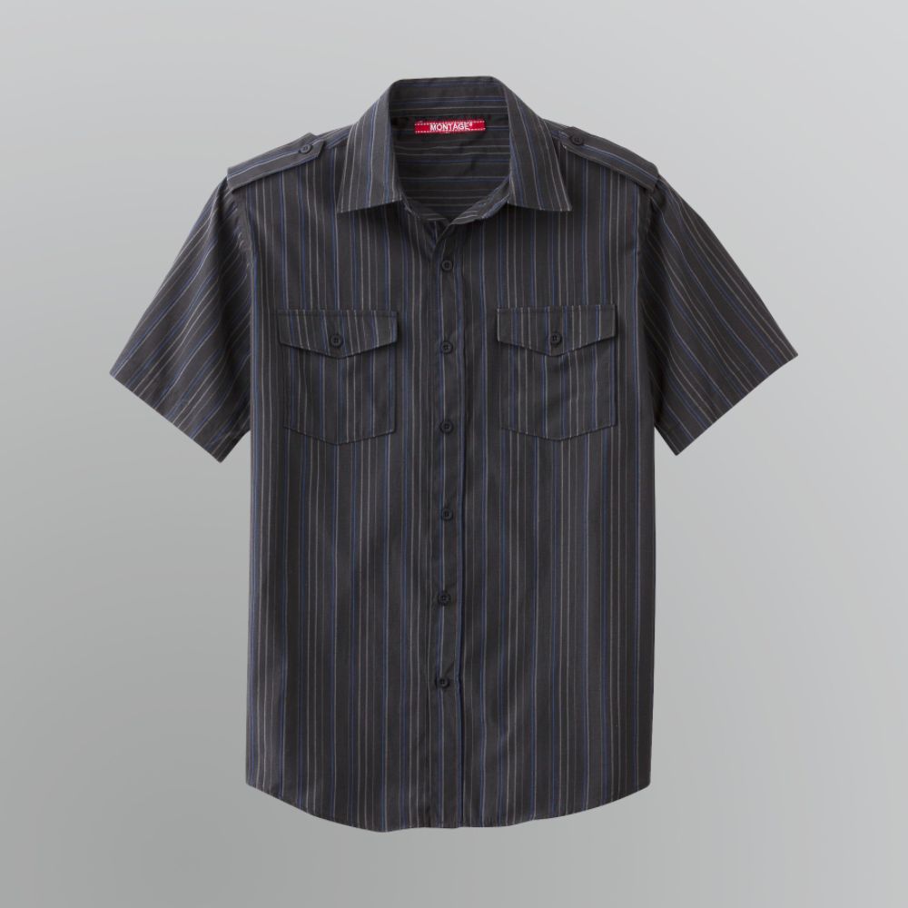 Men's Striped Utility Shirt at Sears.com