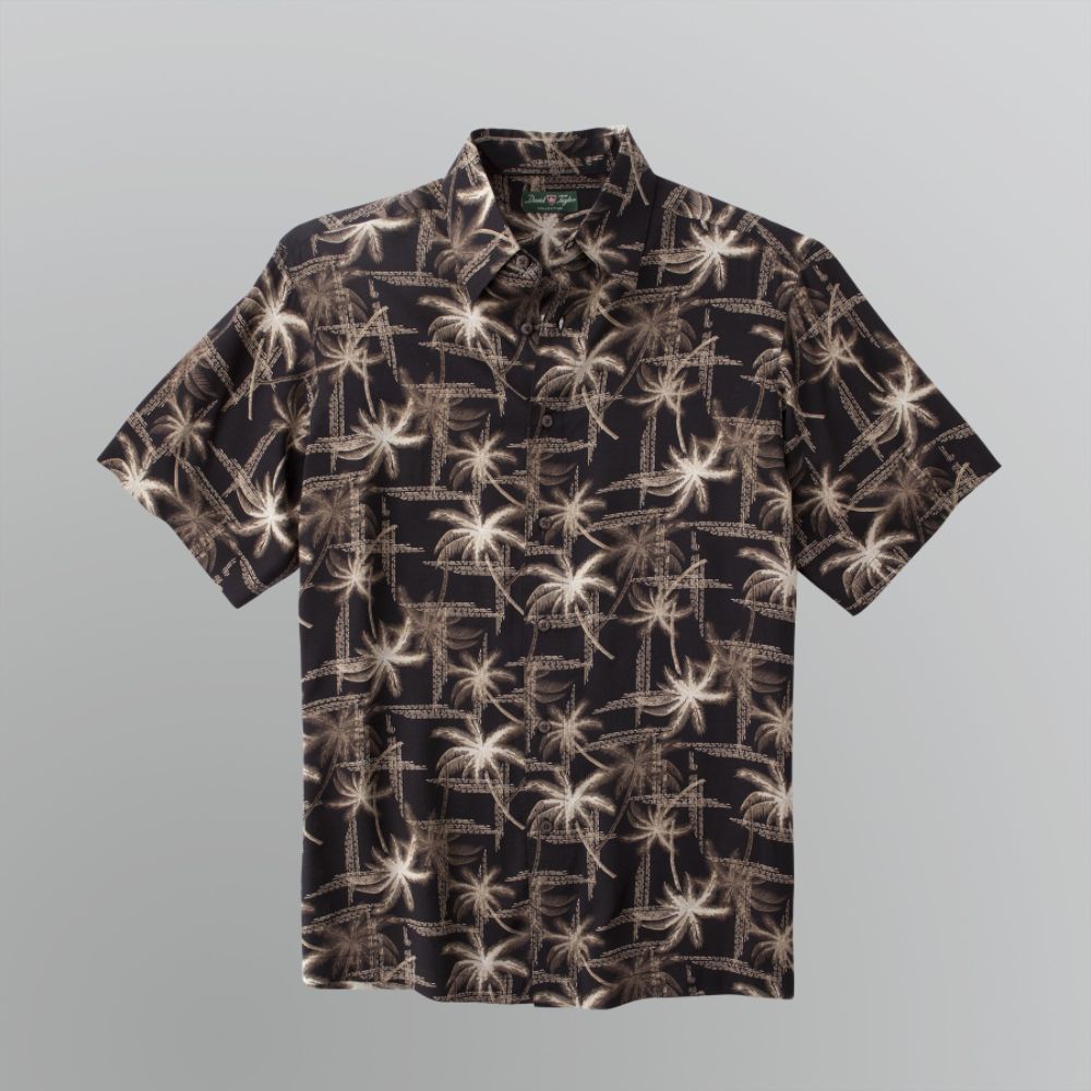 David Taylor Men's Big & Tall Tropical Shirt