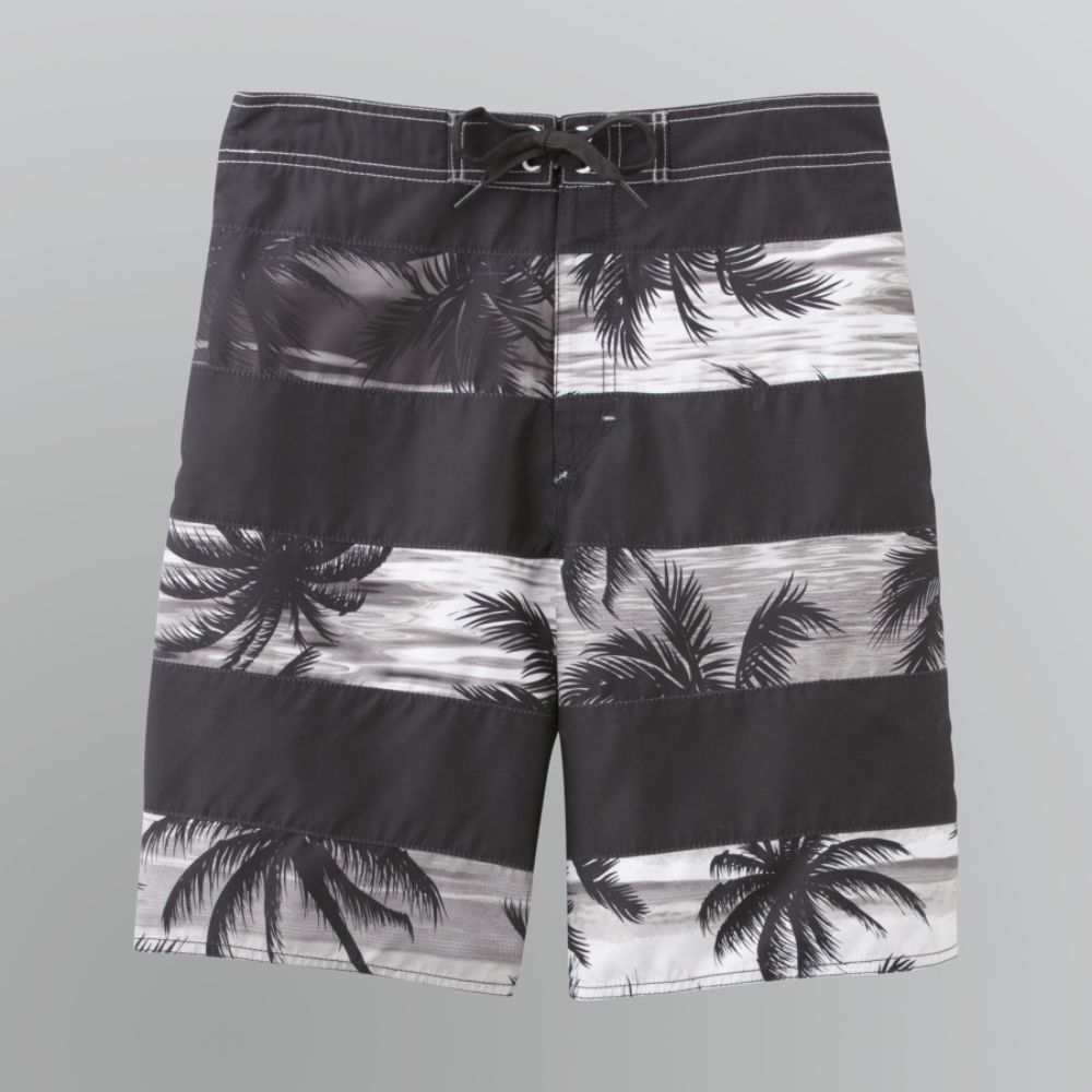 Joe Boxer Men's Drawstring Gray Horizon Board Shorts at Sears.com