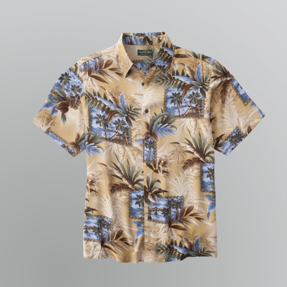David Taylor Men's Big & Tall Tropical Shirt at Kmart.com