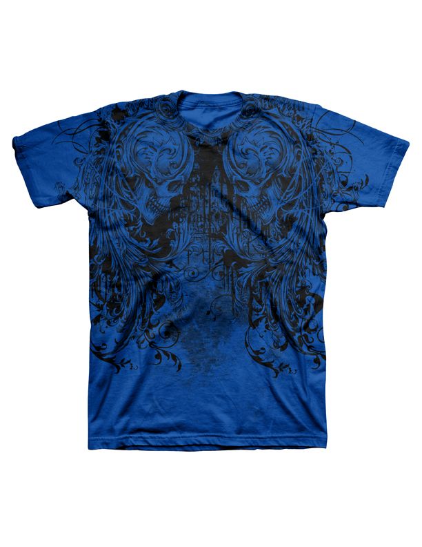 Men’s Big and Tall Necronomicon T-Shirt Blue at Kmart.com