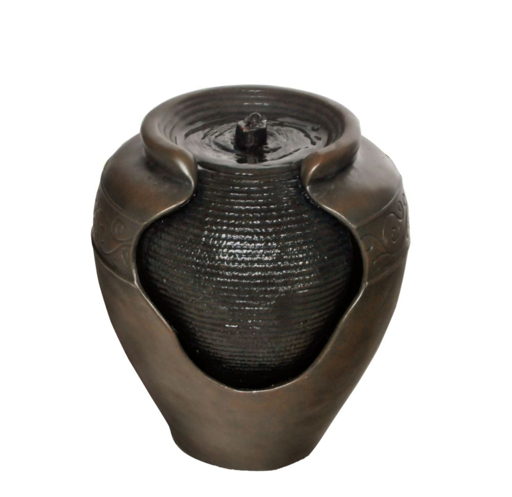 Brown Glazed Pot Fountain at Sears.com