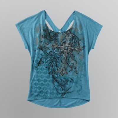 Bongo Junior Plus Cross-Back Graphic Tank Top