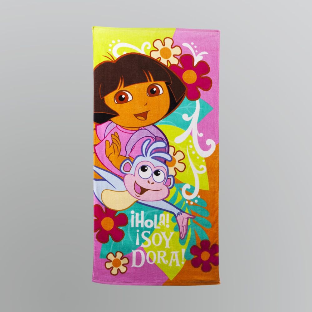 Hola Soy Dora Velour Beach Towel at Sears.com