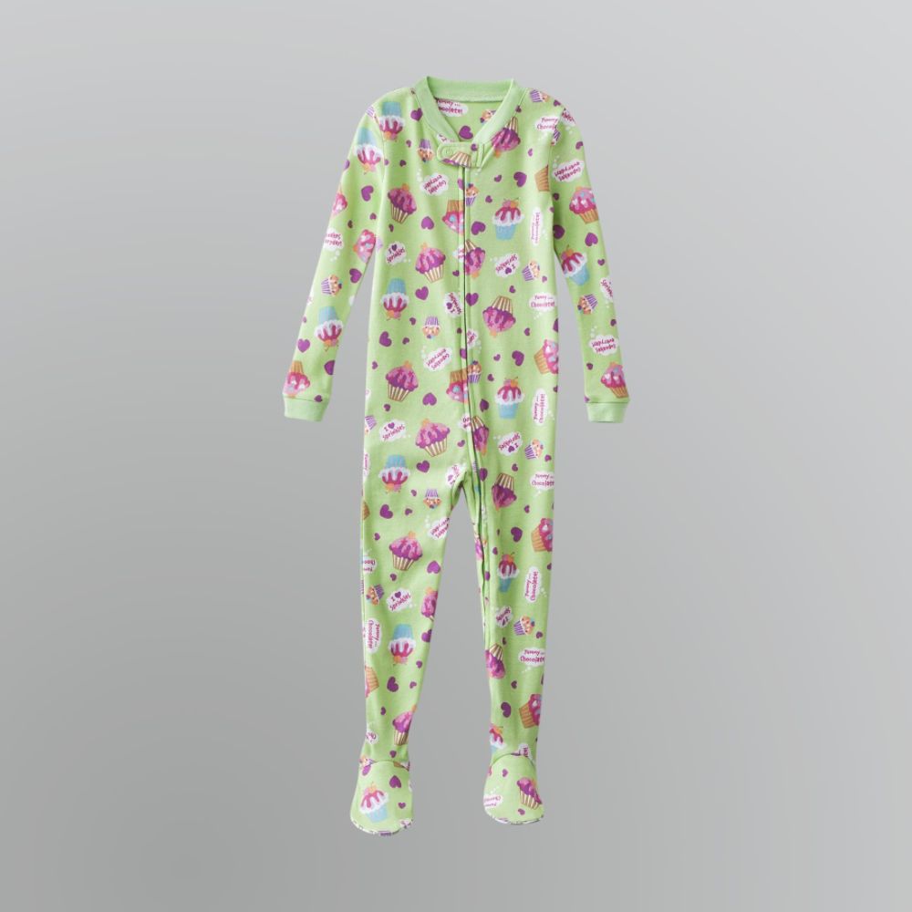 Joe Boxer Toddler Girl's Cupcakes Knit Sleeper at Sears.com