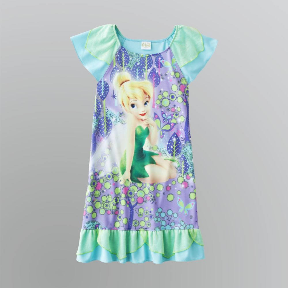 Tinkerbell Girl's Dorm Shirt Pajamas at Kmart.com