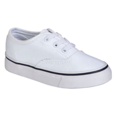 Joe Boxer Toddler Unisex Rewind Canvas Lace Up - White