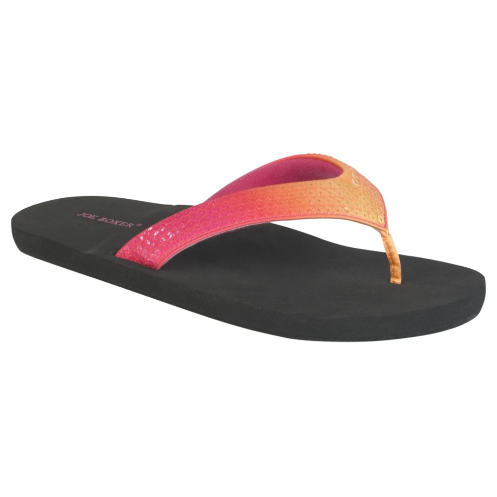 Joe Boxer Women's Zala Ombre Sequin Thong - Coral at Kmart.com