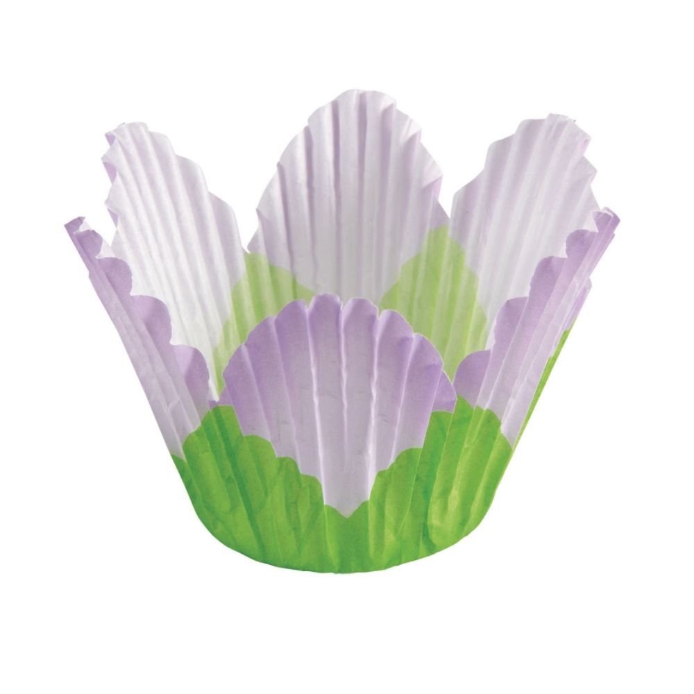 Wilton&reg; Lavender Petal Baking Cups