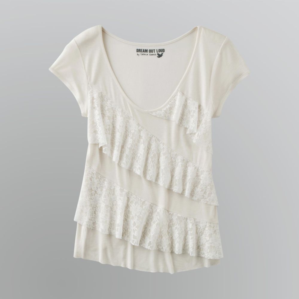 Dream Out Loud by Selena Gomez Women's Ruffle T-Shirt at Kmart.com