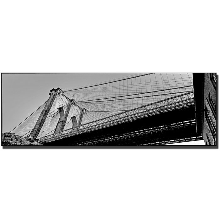 Trademark Art 16x47 inches Preston "Brooklyn Bridge" price decreased by 90%