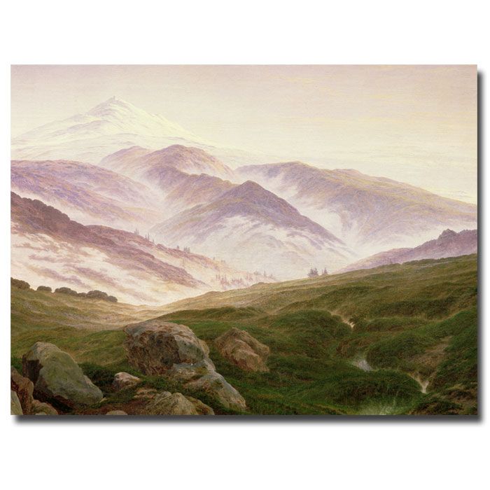 Trademark Art 35x47 inches Caspar Friedrich "The Mountains of the price decreased by 88%
