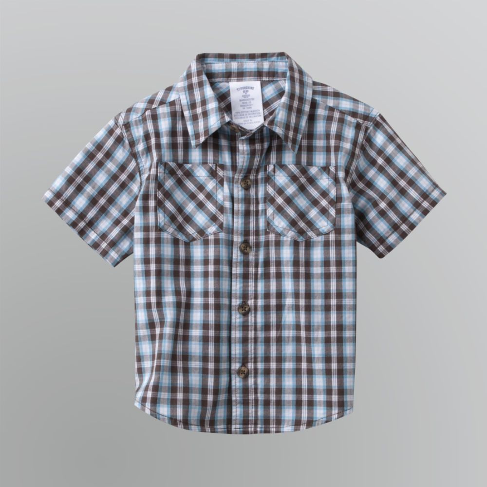 Toughskins Toddler Boy's Plaid Camp Shirt at Sears.com