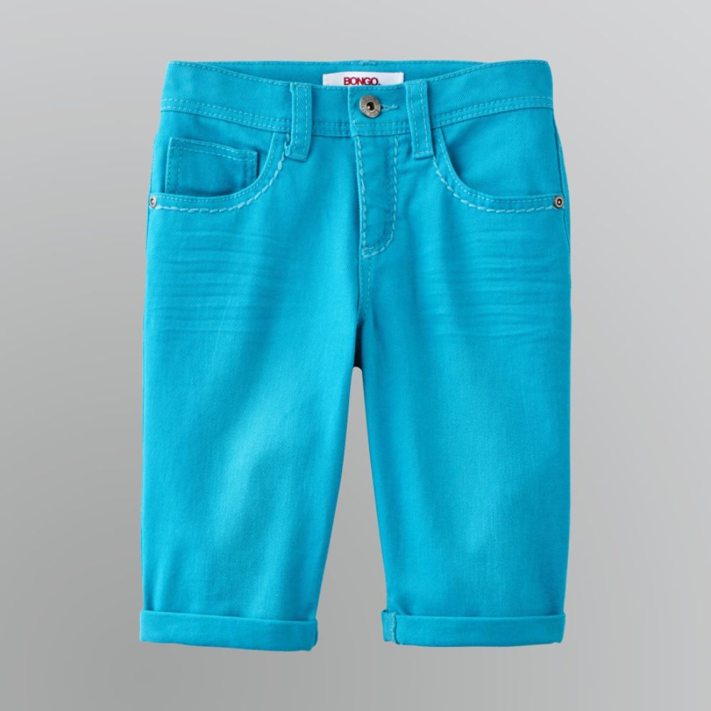 Bongo Girl's Cuffed Capri Pants at Kmart.com