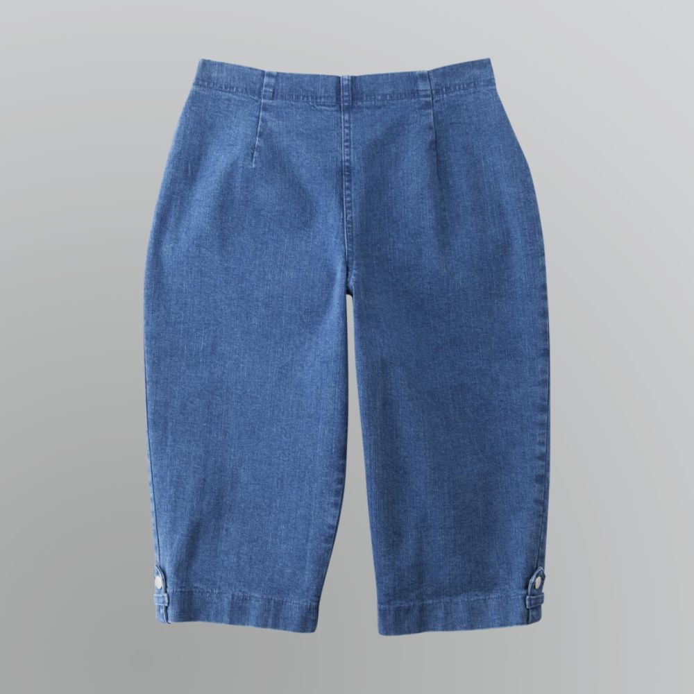 Laura Scott Petite's Cropped Denim Pants at Kmart.com