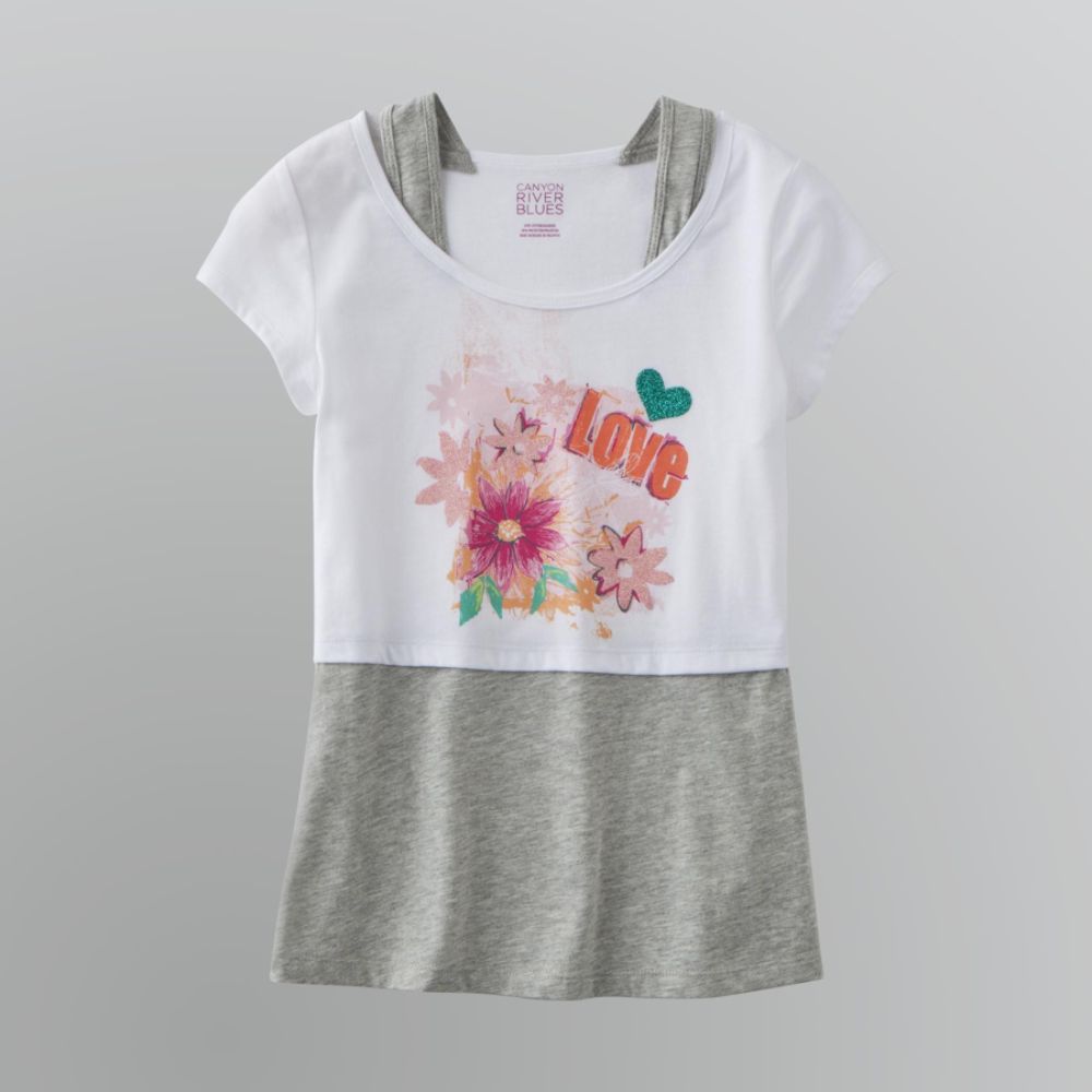 Canyon River Blues Girl's Cropped Look Top at Kmart.com