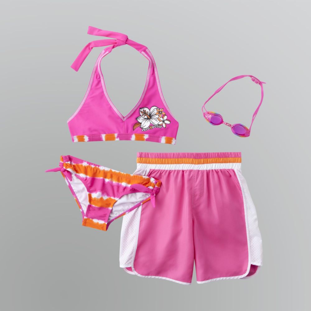 Zero Xposur Girl's Shipwreck Tankini Set w/ Shorts at Kmart.com
