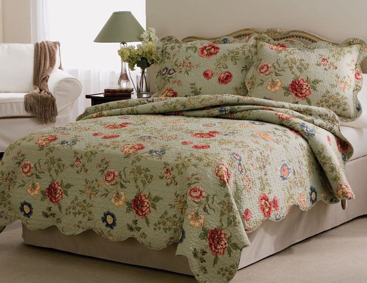 American Traditions Edens Garden Full / Queen Quilt with 2 Shams at Kmart.com