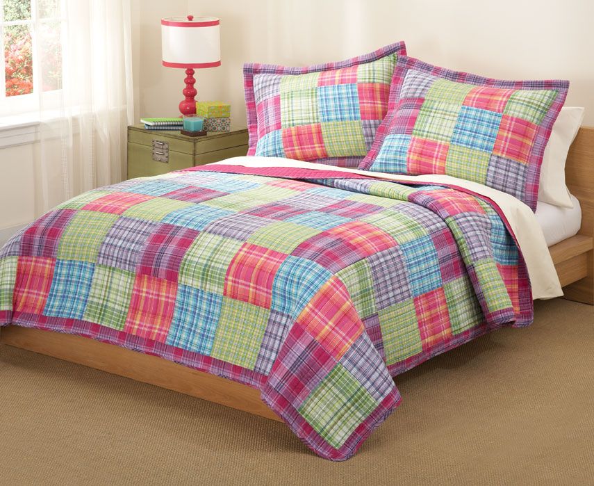 My World Kelsey Pink King Quilt with 2 Shams at Kmart.com