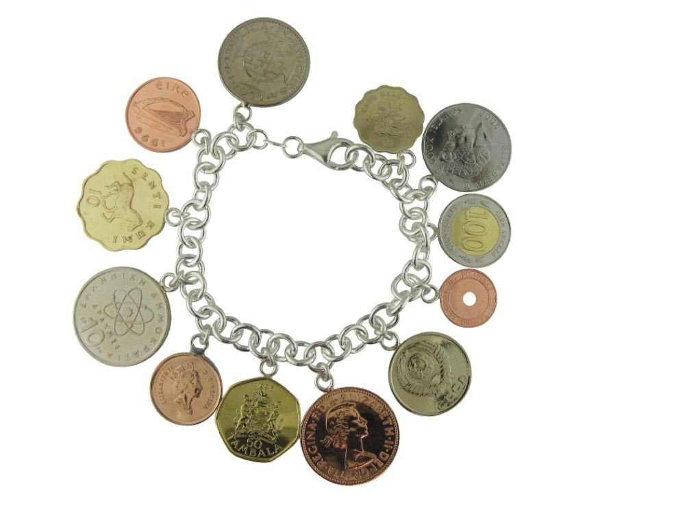 Coins of the World Bracelet in 10K Gold at Sears.com