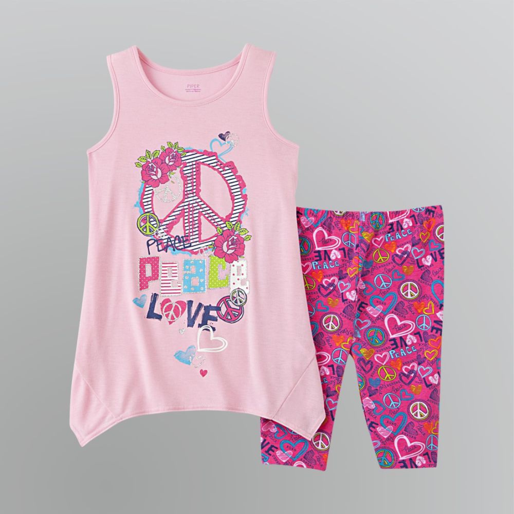 Piper Girl's Long Tank & Shorts at Kmart.com