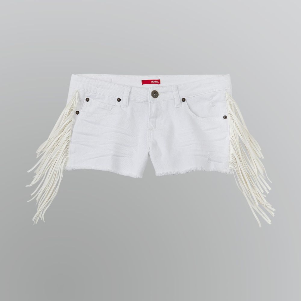 Bongo Junior's Fringed Denim Shorts at Kmart.com