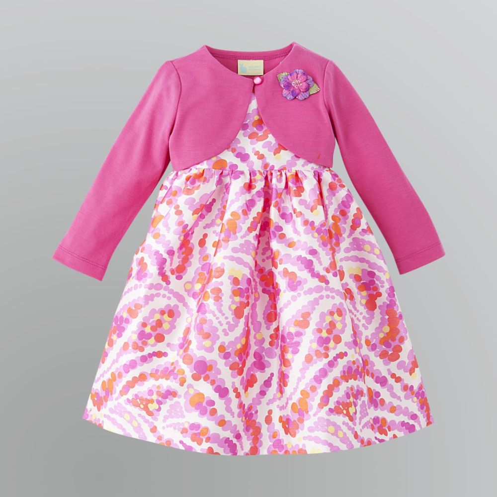 Holiday Editions Infant Girl's Dress & Cardigan at Kmart.com
