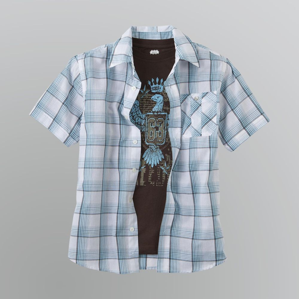 Route 66 Boy's Button-Front Shirt Set at Kmart.com