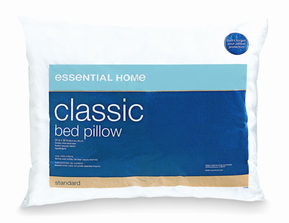 Essential Home Classic Standard Pillow