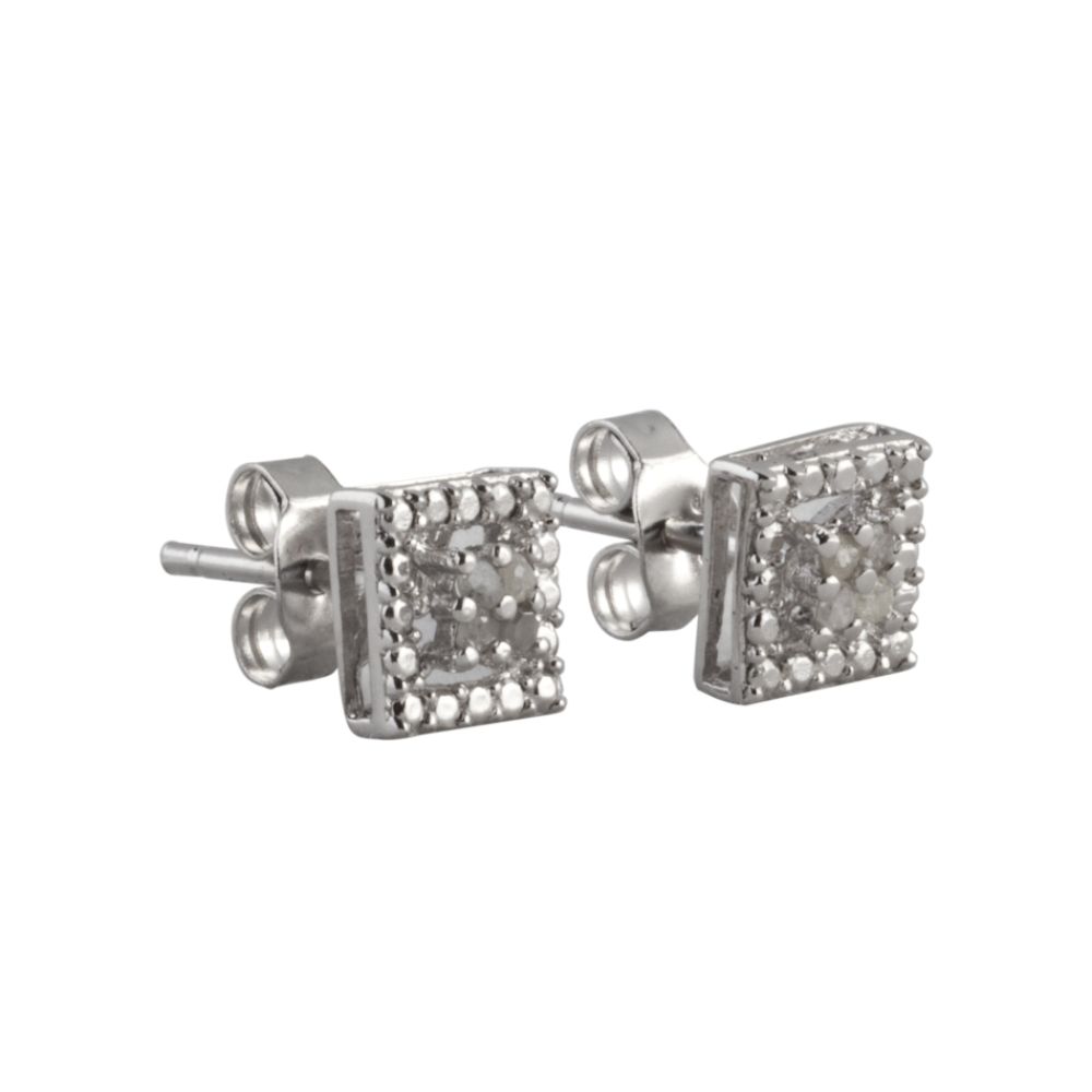 1/10cttw Diamond Earring Sterling Silver at Sears.com