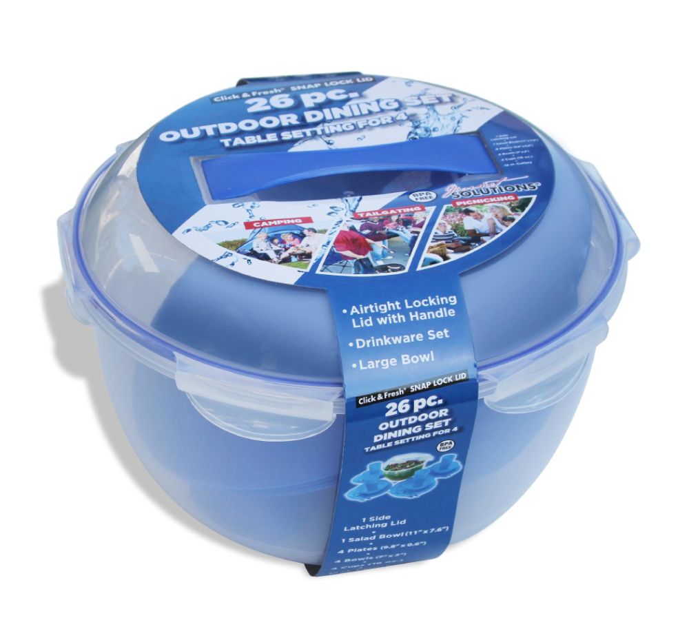 Gourmet Solutions Outdoor Dining Set - 26 pc. Serves 4 at Sears.com