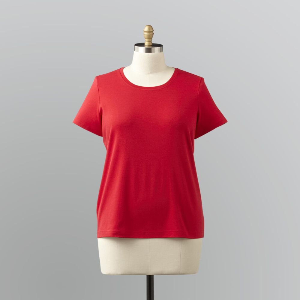 Basic Editions Women's Relaxed Fit T-Shirt at Kmart.com
