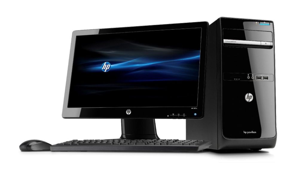 HP HP P6-2100 AMD Dual Core A4-3420 Processor Desktop PC desktop computer