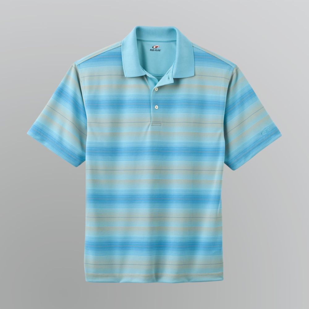 Top-Flite Men's Striped Polo Shirt at Kmart.com