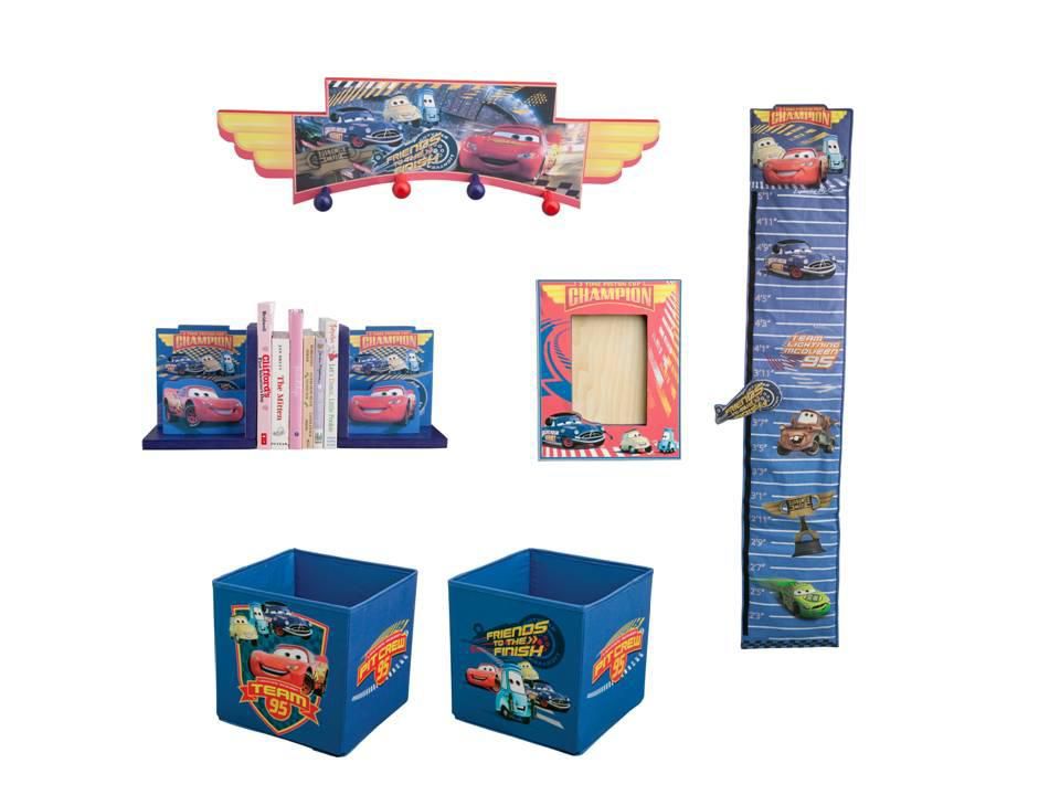 Disney Cars 10 Piece Room Decor In a Box