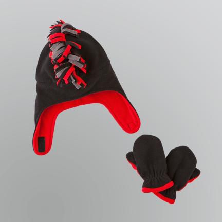 Toby N.Y.C. Toddler Boys Fleece Hat and Mittens Set price decreased by 50%