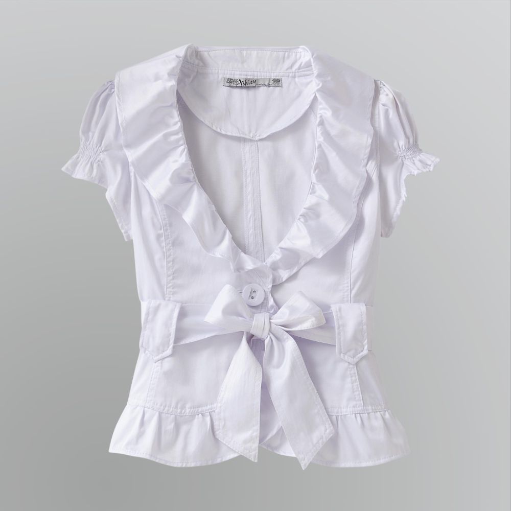Ashley Junior's Belted Puff Sleeve Jacket at Sears.com