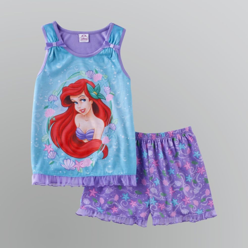 Disney Little Mermaid Girl's Sleep Shorts Set at Kmart.com